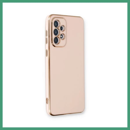 S'82 Samsung Galaxy A53 5G Kılıf Volet Silikon - Pembe BZS82