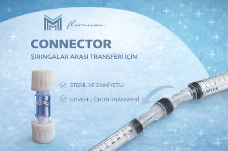 Enjektör Connector Bağlantı Aparatı Uyumlu Ara Parça Konnektör 5 Adet