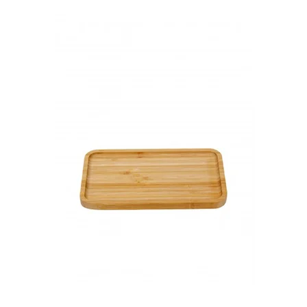 Dikdörtgen Bambu Sunumluk 14x24 cm