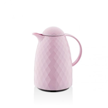 1 Lt Akrilik Soft Pembe Çay Termosu 12 Saat Sıcak 24 Saat Soğuk