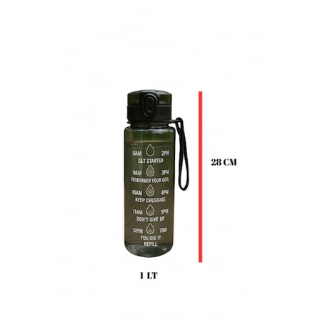 Suluk & Su Şişesi & Sporcu Matara Mor 1000 ml
