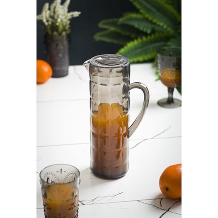 Akrilik Allegra 1,5 Lt Füme Sürahi
