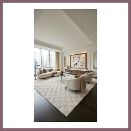 Bezos YoudayHomeCollection DELTA Model Oturma Odası Halısı · EBAT: 80X80 BZSS