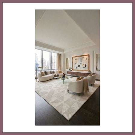Bezos YoudayHomeCollection DELTA Model Oturma Odası Halısı · EBAT: 80X80 BZSS