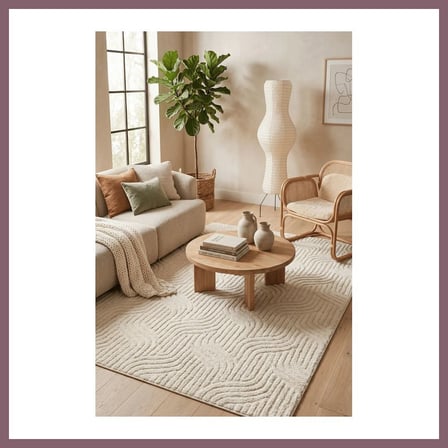 Bezos YoudayHomeCollection MODA Model Oturma Odası Halısı · EBAT: 80X80 BZSS