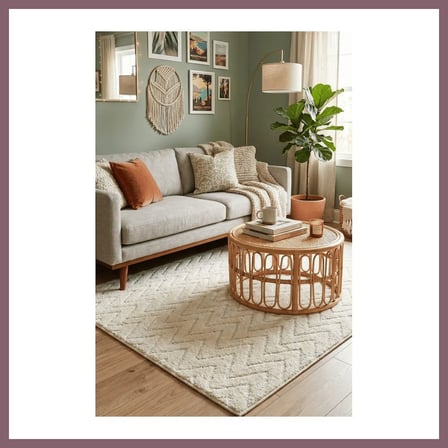 Bezos YoudayHomeCollection MODA Model Oturma Odası Halısı · EBAT: 80X80 BZSS