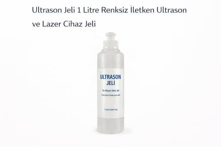 Ultrason Jeli 1 Litre Renksiz İletken Ultrason ve Lazer Cihaz Jeli 1 ADET