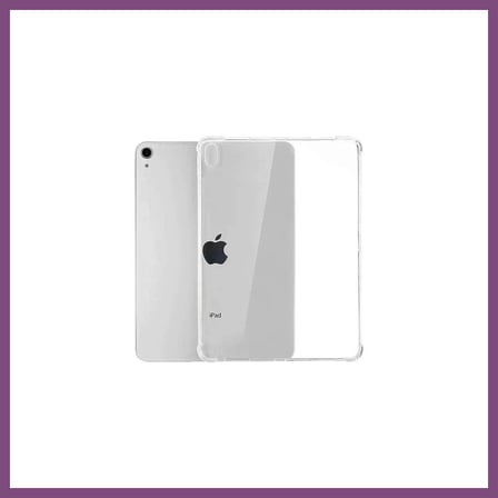 Twin Store iPad Air 4 10.9 Kılıf Anti Shock Tablet Silikon - Şeffaf BZSTWIN
