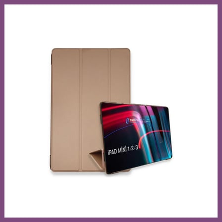 Twin Store iPad Mini 3 Kılıf Tablet Smart Kılıf - Rose Gold BZSTWIN