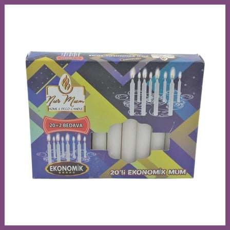 Twin Store 20+2 Ekonomik Mum BZSTWIN