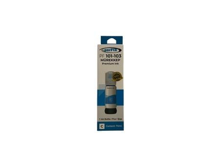 perFIX PF T103C  Mavi Şişeli Mürekkep (70 ml )