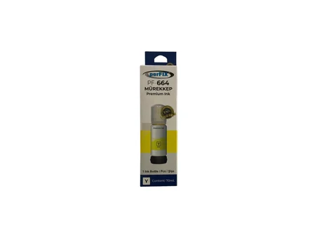 perFIX PF T6644 - 6734  Sarı Şişeli Mürekkep (70 ml )