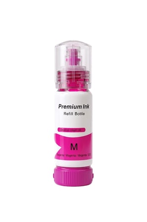 T101M  **Kutusuz**  Kırmızı Şişeli Mürekkep (70 ml )