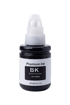 perFIX  CGI-490BK  **Kutusuz**Siyah 790 - 190 -  Şişeli Dye  Mürekkep