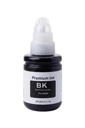 perFIX  CGI-490BK  **Kutusuz**Siyah 790 - 190 -  Şişeli Dye  Mürekkep