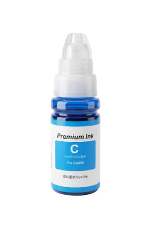 perFIX  CGI-490C  **Kutusuz** Mavi  790 - 190 -  Şişeli Mürekkep 70ml