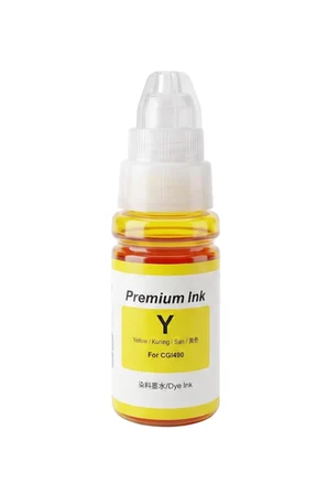 perFIX  CGI-490Y **Kutusuz**  Sarı  790 - 190 -  Şişeli Mürekkep 70ml