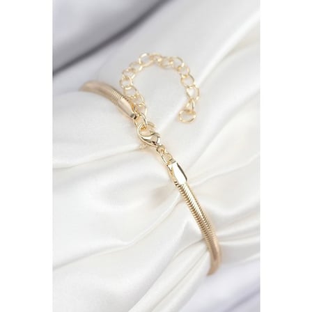 Pirinç Zirkon Taşlı Yıldız Model Gold Renk Kadın Bileklik