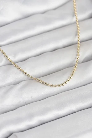 CM  Top Zincirli Model 60 cm Kadın Kolye