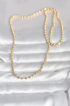 CM  Top Zincirli Model 60 cm Kadın Kolye