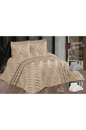 Çift Kişilik Yatak Örtüsü KAPİ 3 Parça Yatak Örtüsü Bedspread