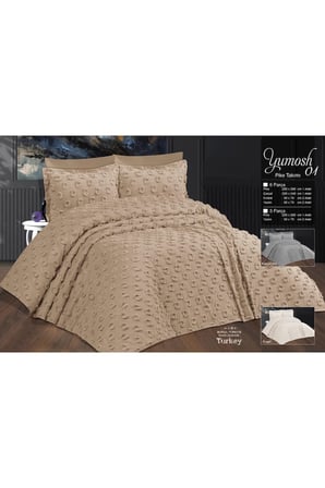 Çift Kişilik Yatak Örtüsü KAPİ 3 Parça Yatak Örtüsü Bedspread