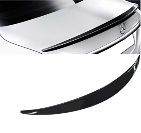 W213 2016-2019 E SERISI AMG SPOILER - PIANO BLACK (PARLAK SIYAH)