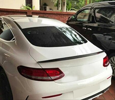 W213 2016-2019 E COUPE IÇIN UYUMLU SPOILER - PIANO BLACK