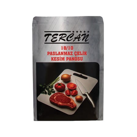 Tercan 18/10 24*34 Mutfak Kesme Pan 1 Adet