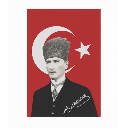 100X150Cm Atalı Bayrak