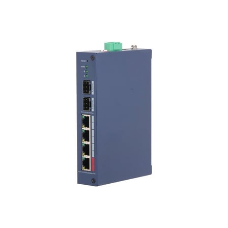 Dahua Chs4206-4Gt-90 4 Port Gigabit+2Xgb Sfp Uplink Cloud Yöneti̇lebi̇li̇r 90W Poe Endüstri̇yel Swit