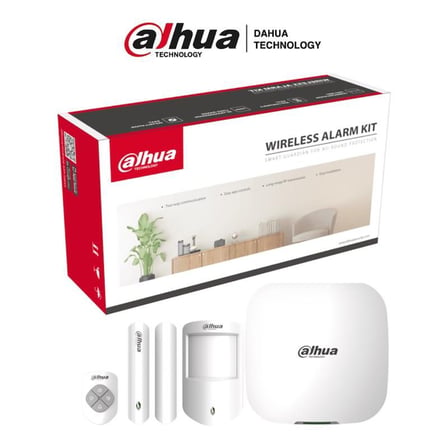Dahua Art-Arc3000H-03-Fw2 Wifi+4G 868Mhz Beyaz Renk Kablosuz Alarm Seti̇