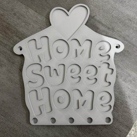 Sweet Duvar Anahtarlığı Çok Parçalı Dekoratif Anahtar Askısı
