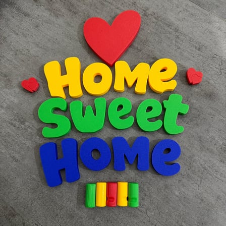 Sweet Duvar Anahtarlığı Çok Parçalı Dekoratif Anahtar Askısı