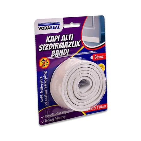 40X110Cm Beyaz Kapı Altı Bandı