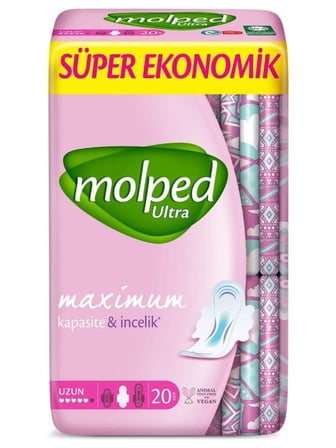 Anatomik Uzun Ped Süper Eko 20 Adet