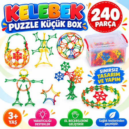 Puzzle Küçük Box (240 Parça)