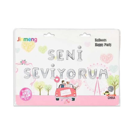 Svn-103 Balon Seni Seviyorum 1 Adet
