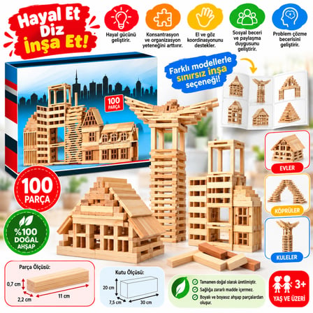 Kr101 Ahşap Bloklar