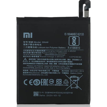 Note 6 (Bn48) Batarya Pil 4000 Mah