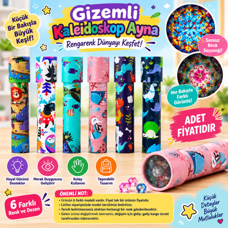 Kaleidoskop Ayna (Adet Fiyatıdır)