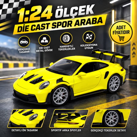 24122 1 24 Porsche 911 Gt3 Rs 12