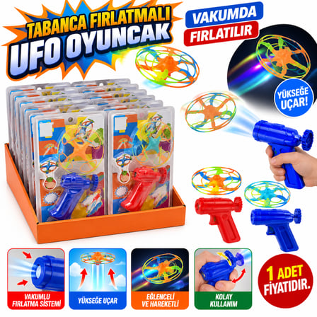 Dmn0896A Vakumda Firlatmali Ufo Oyuncak 1 Adet Fi̇yatidir