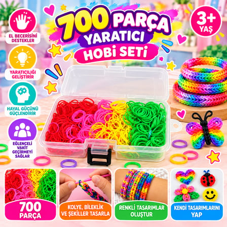 Creative Case Hobi Seti 700 Parça
