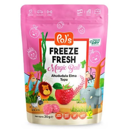 Freeze Fresh Magic Ball Ahududulu Elma Topu 20 Gr