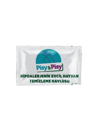 Pisy & Pisy Evcil Hayvan Temizlik Seti 2 (Vegan Hipoalerjenik Yüzey Temizleyici, Çıkarıcı Islak Mend