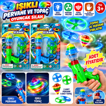 9808 Işikli Pervane Topaç Adet Fiyatıdır