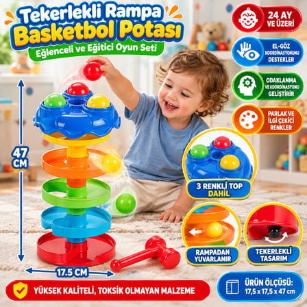 03 652-1020365201001 Çingirakli Dönerli̇ Top Oyunu