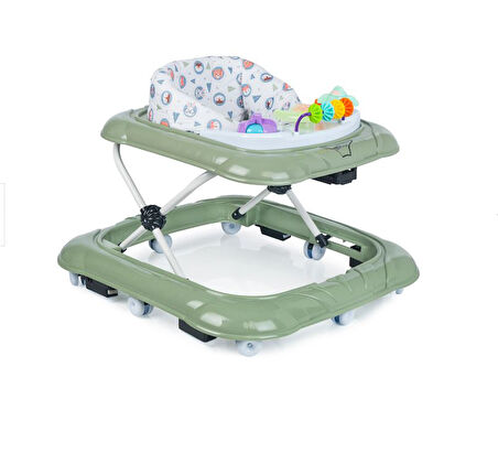 Baby Force Lüks Müzikli Yürüteç Açık Yeşil