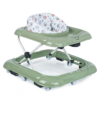 Baby Force Lüks Müzikli Yürüteç Açık Yeşil